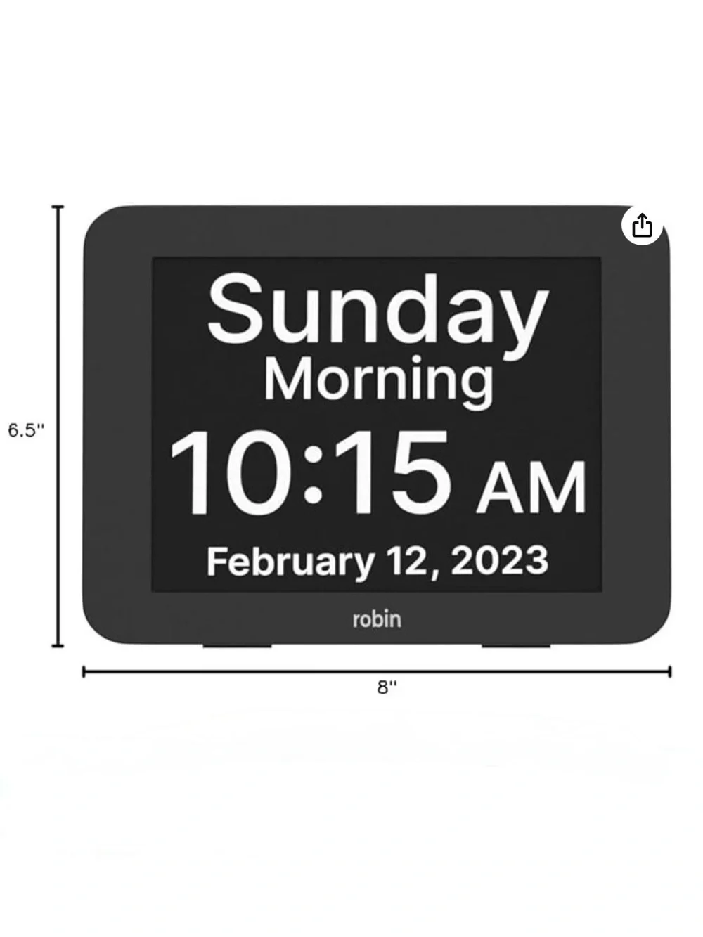 Dementia Talking‎ Day Clock 8
